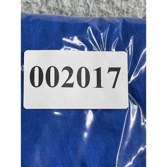 J Crew Dress Womens 0 Linen Royal Blue Pockets Cap Sleeve Fit & Flare Zipper - Picture 9 of 9